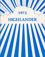 Highlander 1972 yearbook