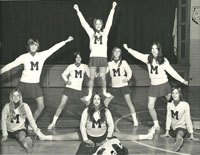 McClure Cheerleaders Grade 8